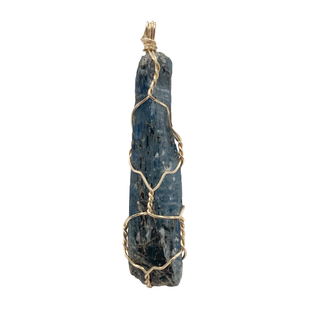 Kyanite Boho Pendant