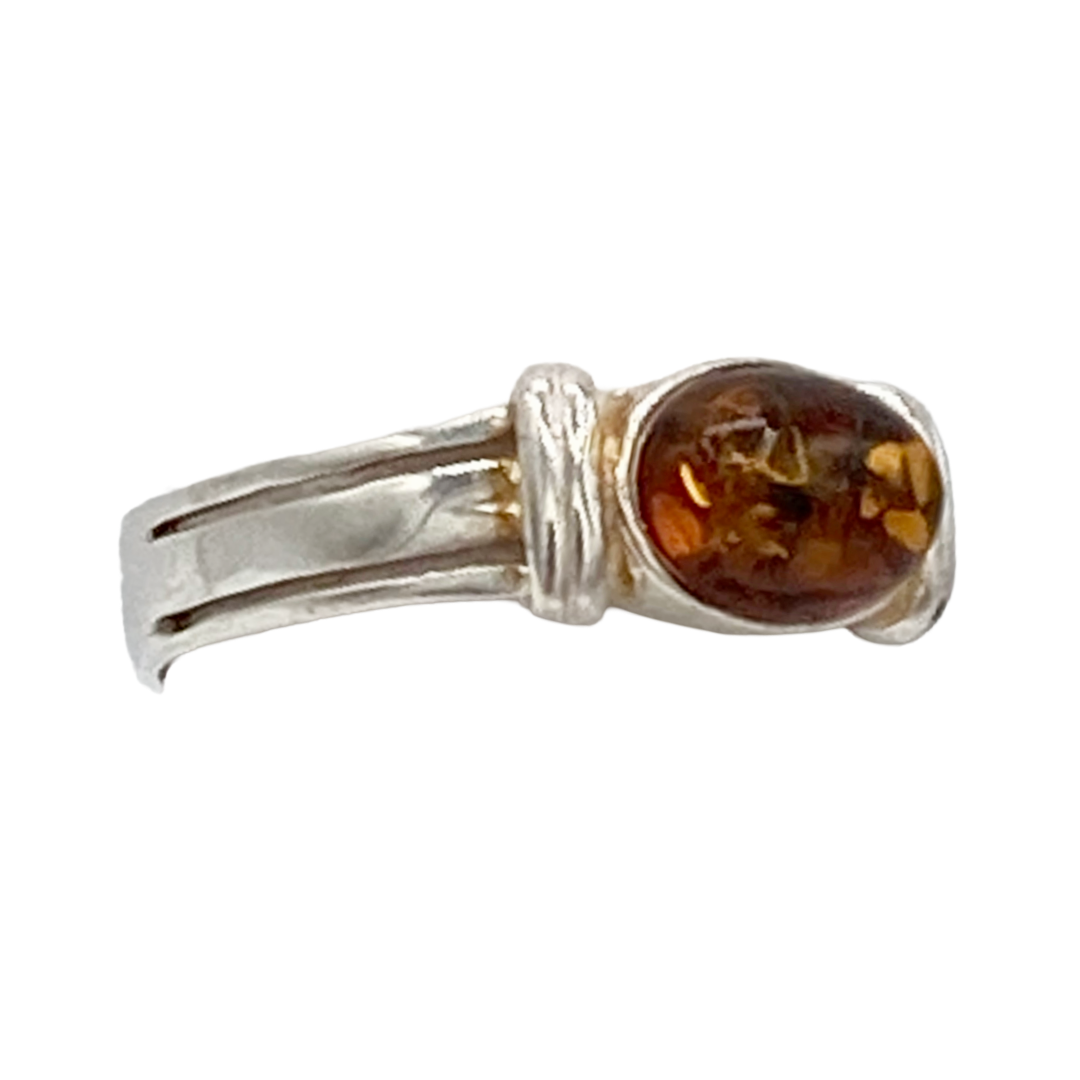 Amber Memory Ring
