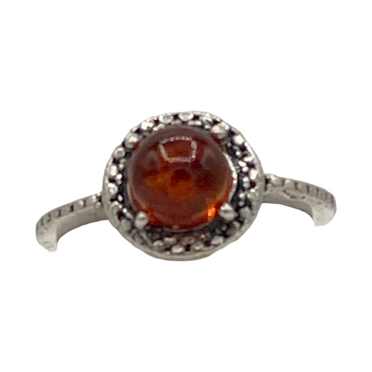 Amber Pathway Ring