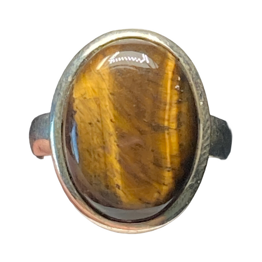 Tigerseye Radiance Ring