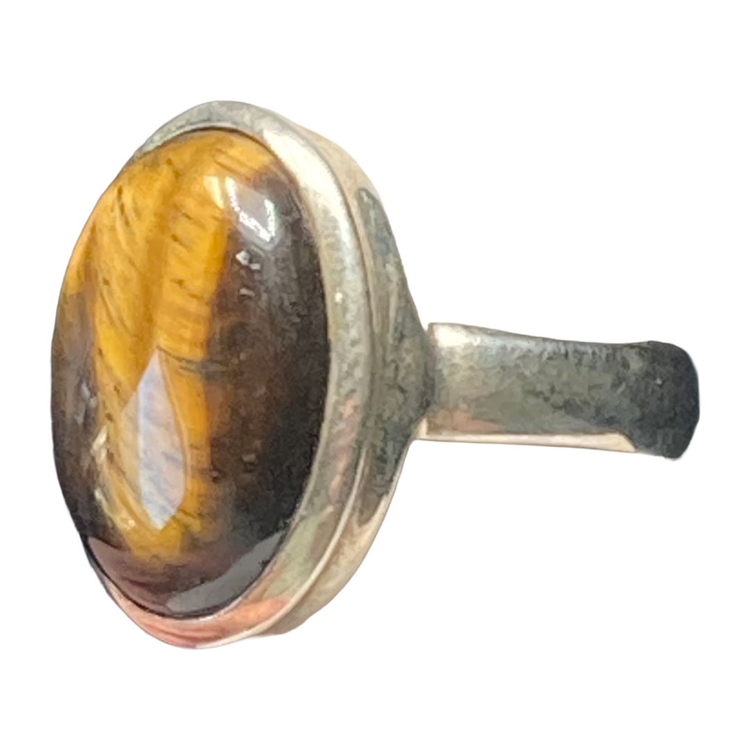 Tigerseye Radiance Ring