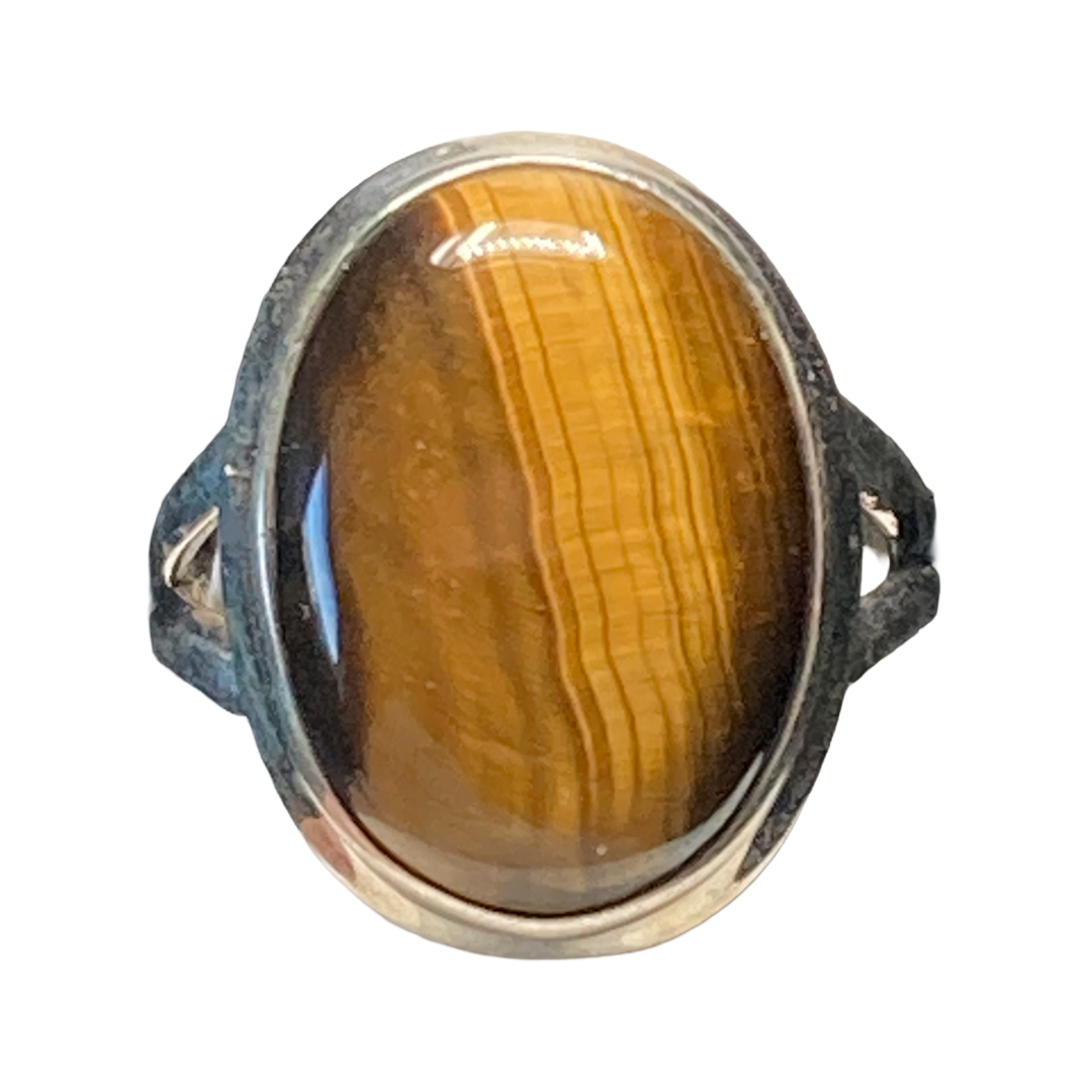 Tigerseye Radiance Ring