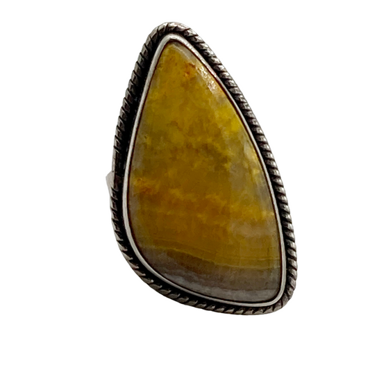 Bumblebee Jasper Wish Ring