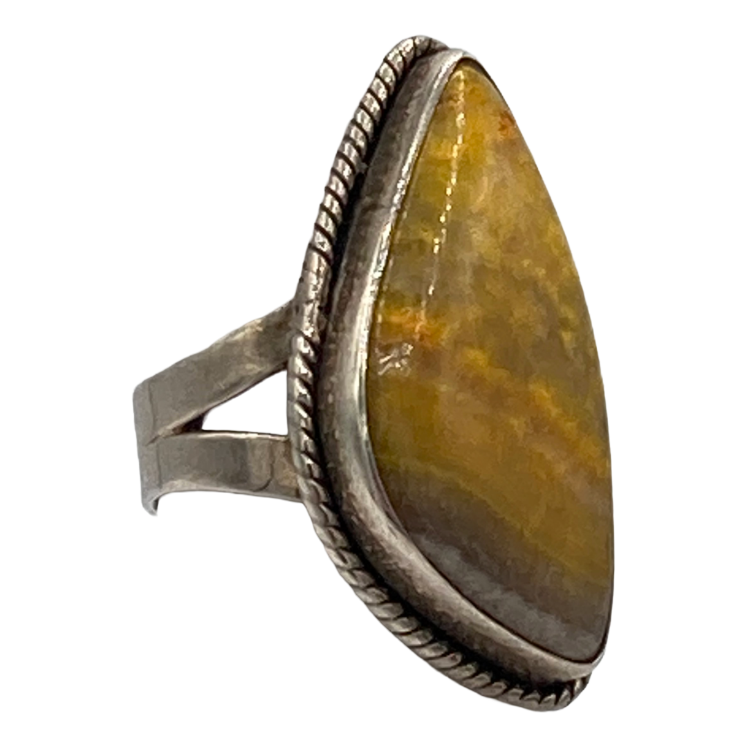 Bumblebee Jasper Wish Ring