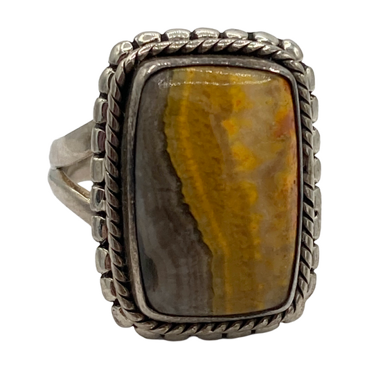 Bumblebee Jasper Ring