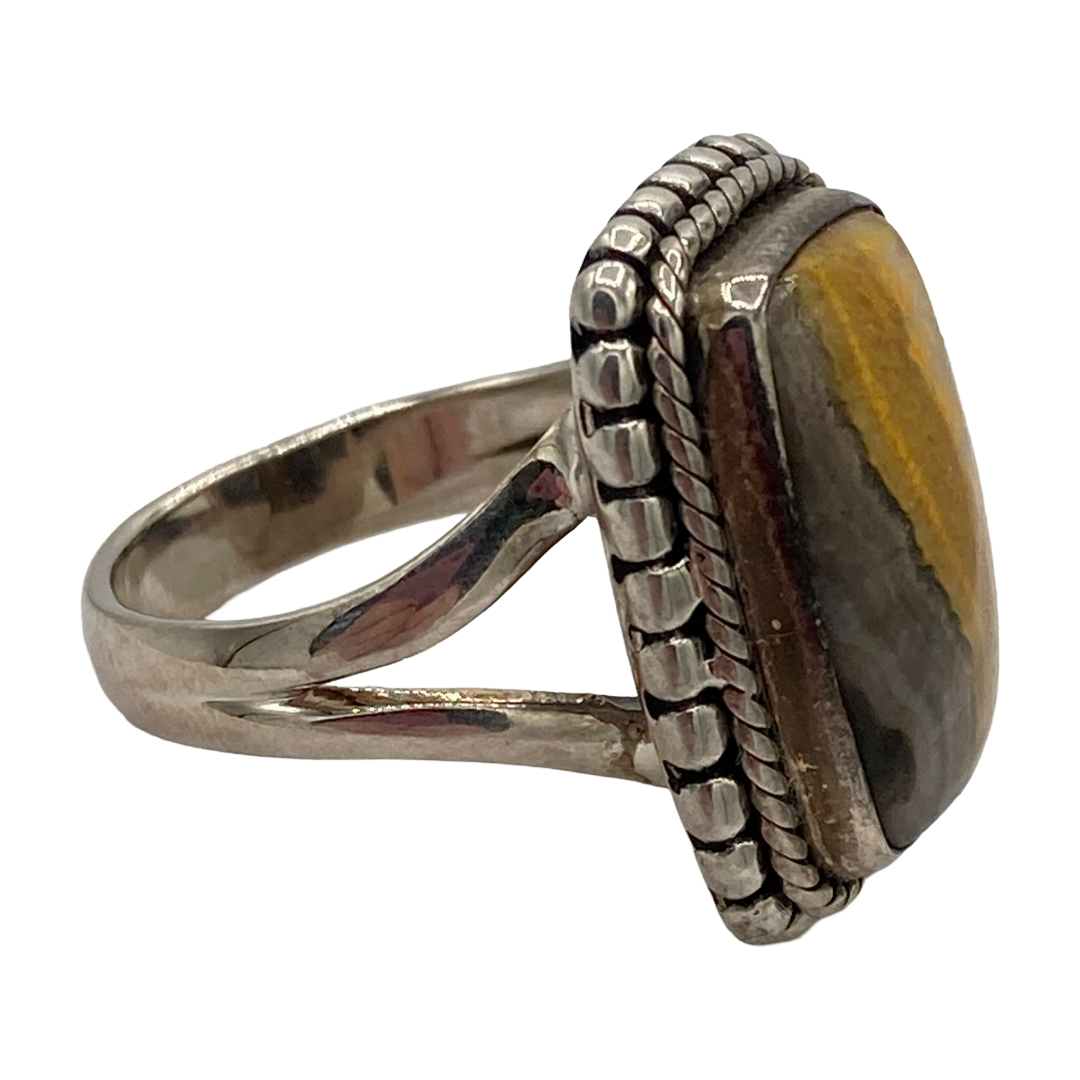 Bumblebee Jasper Ring