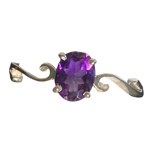 Amethyst Vines Ring