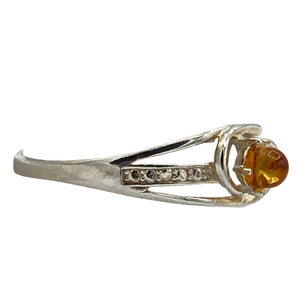 Amber Shine Ring