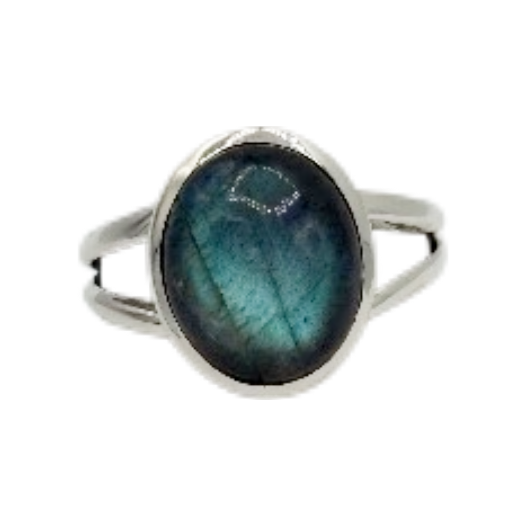 Labradorite Elegance Ring