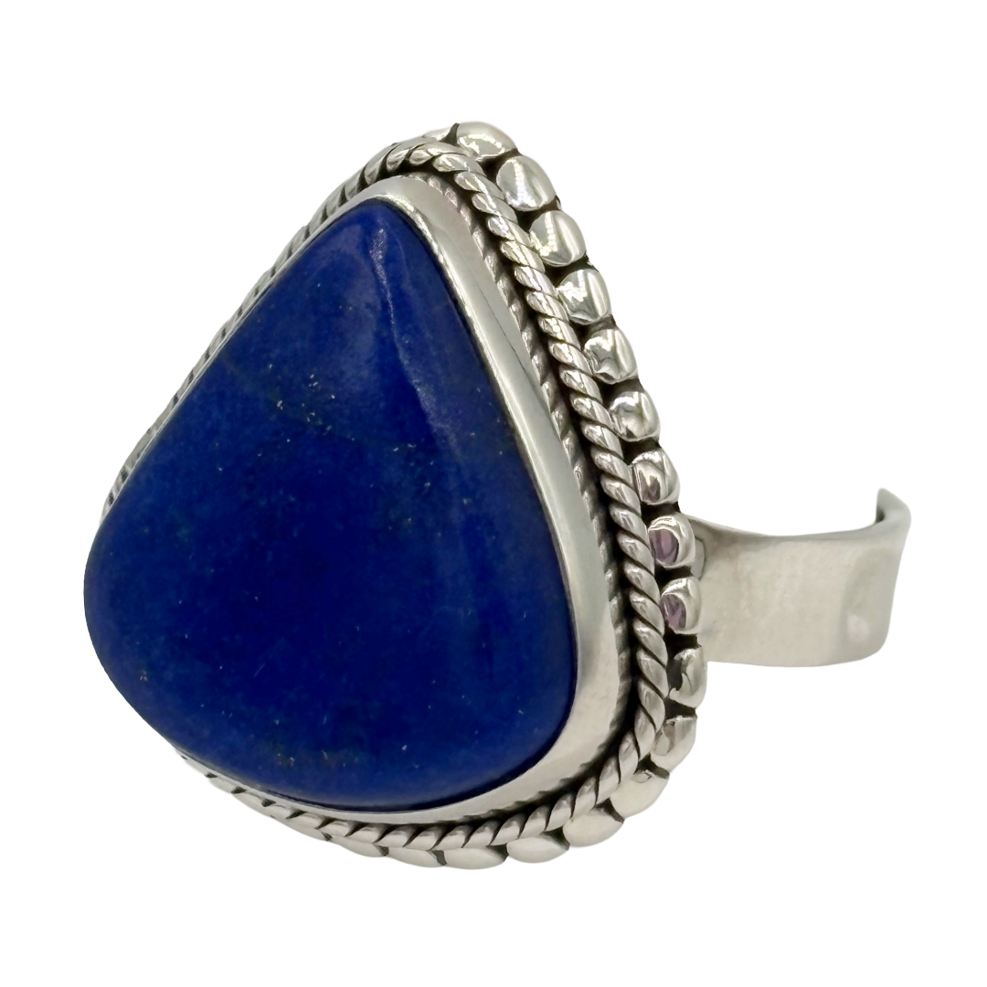 Lapis Lazuli Embrace Ring