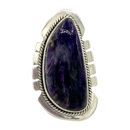 Charoite Adventure Ring