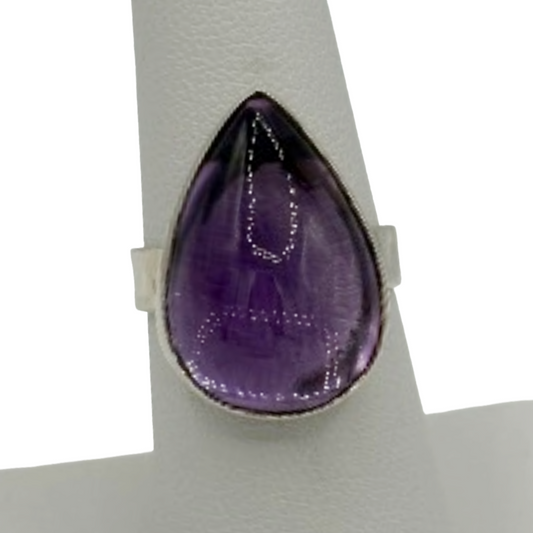 Amethyst Serenity Ring