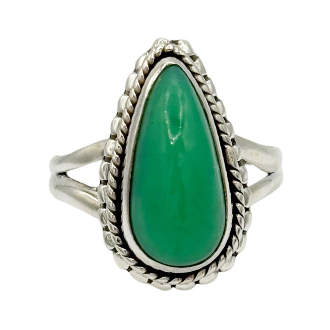 Chrysoprase Adventure Ring