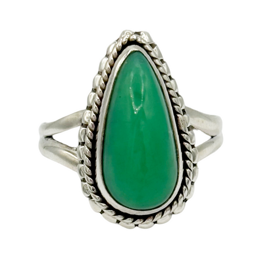 Chrysoprase Adventure Ring