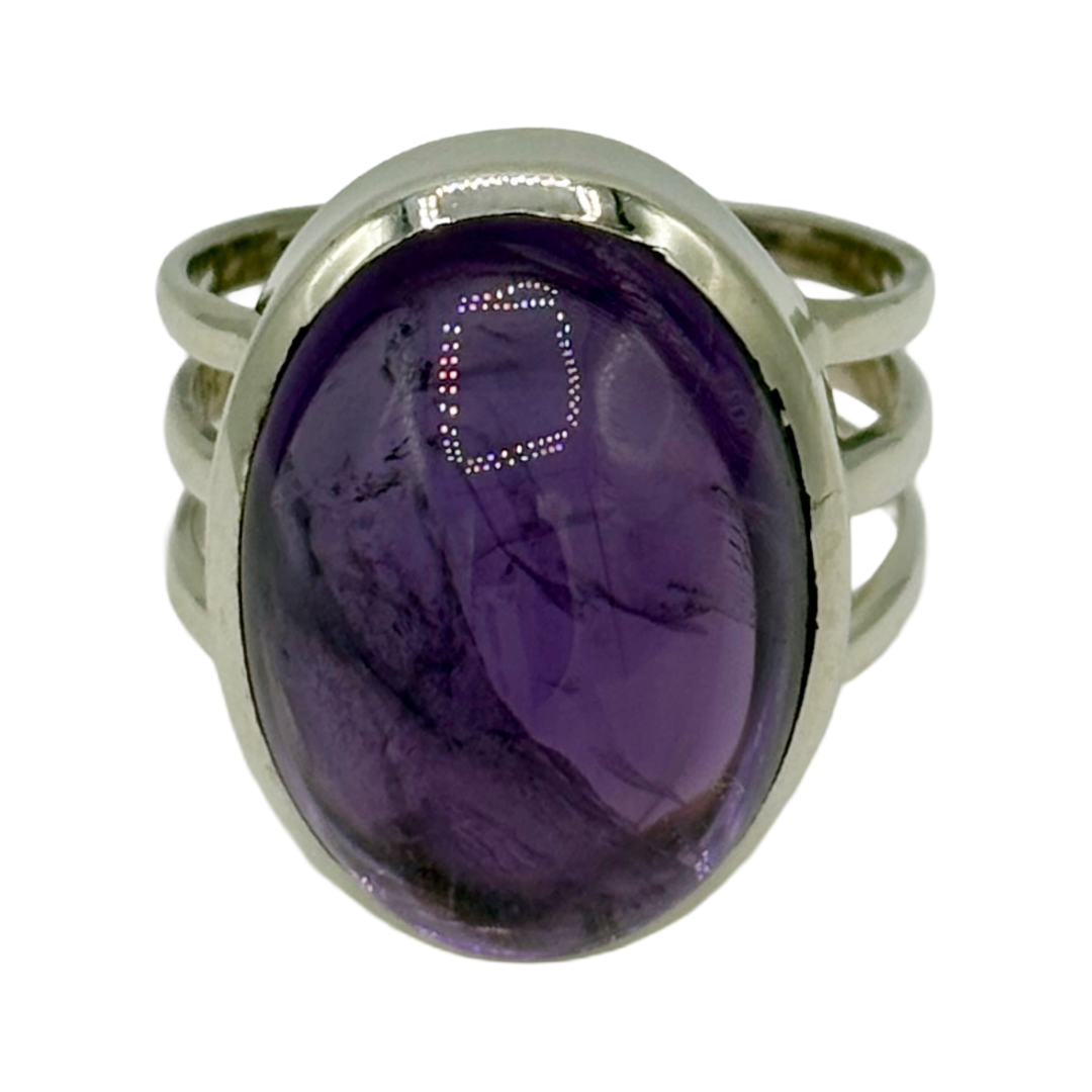 Amethyst Oracle Ring