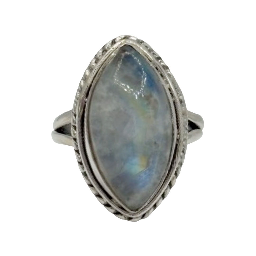 Moonstone Eclipse Ring