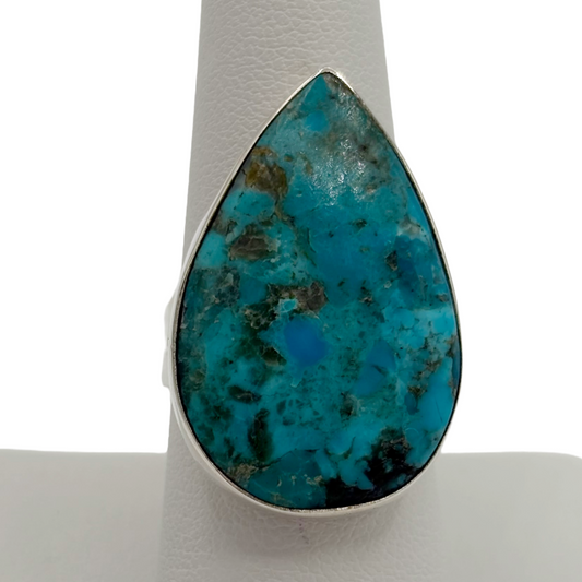 Turquoise Drop Ring