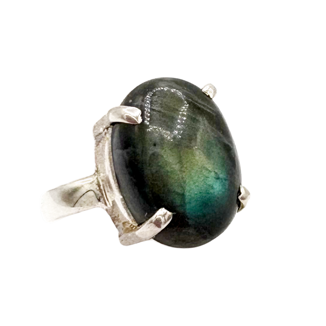 Labradorite Shadow Ring