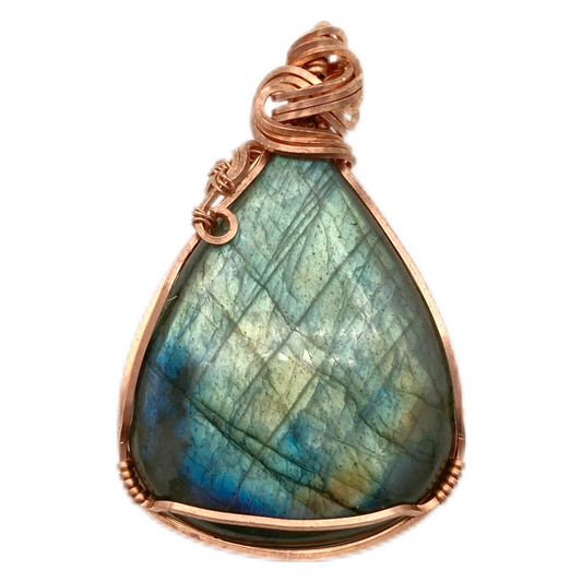 Labradorite Twists and Turns Pendant