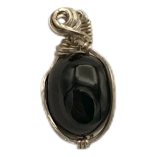 Mini Amethyst Twist Pendant
