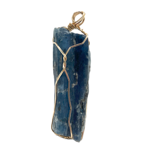Kyanite Boho Pendant