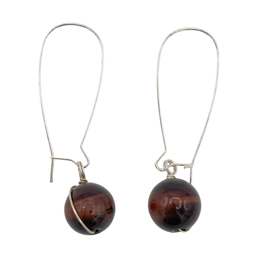 Boho Bead Dangle Earrings