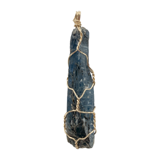 Kyanite Boho Pendant