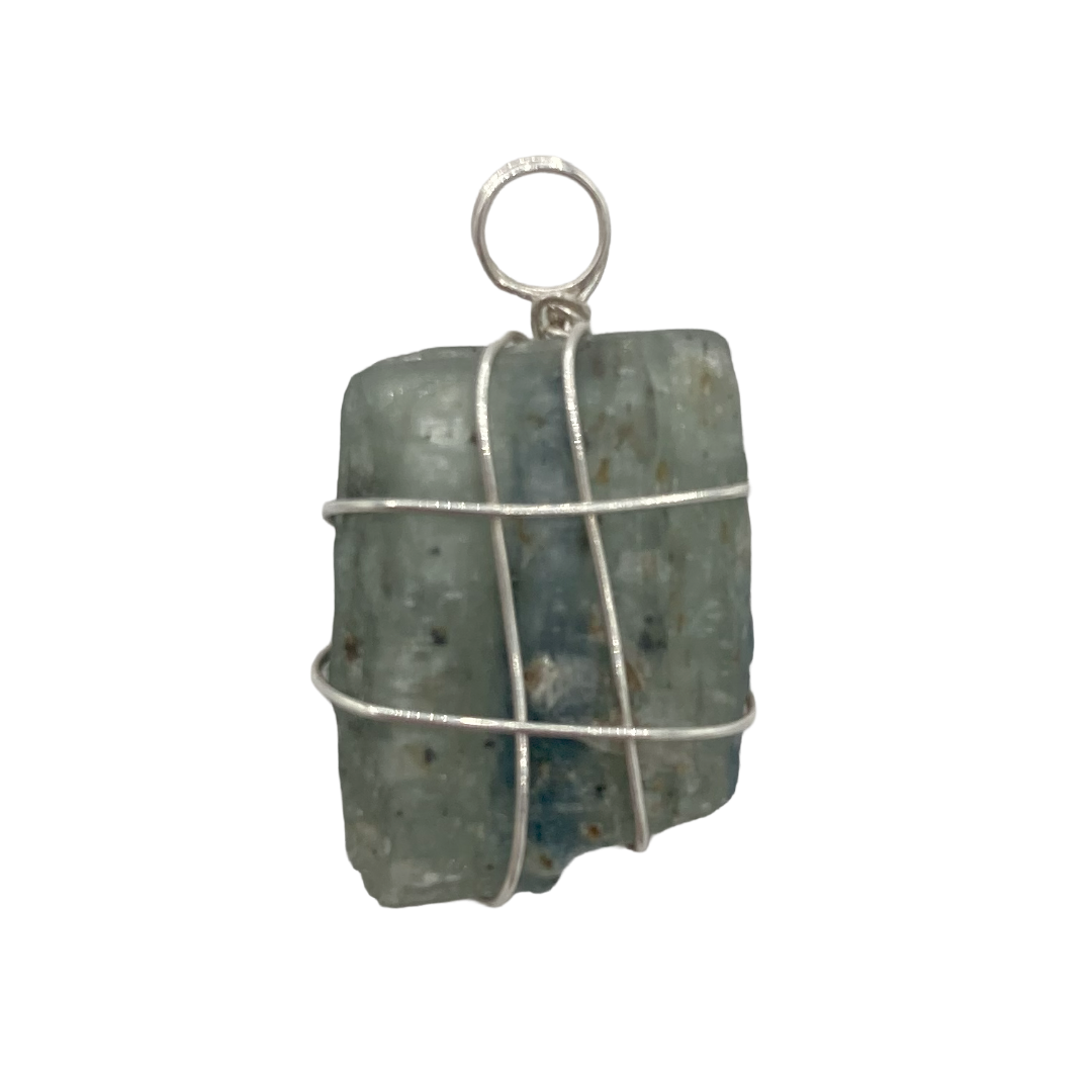 Kyanite Boho Pendant
