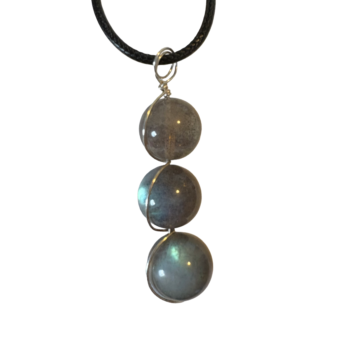 Triple Bead Pendant