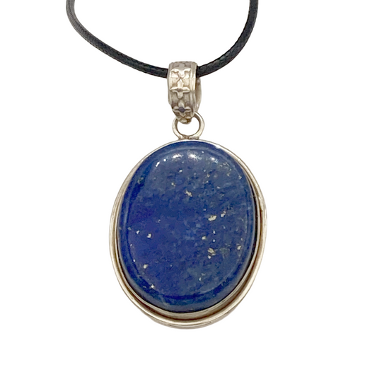 Simple Lapis Lazuli Pendant