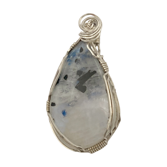 Moonstone Twist Pendant