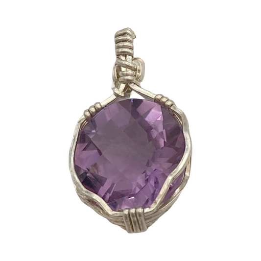 Simple Amethyst Pendant