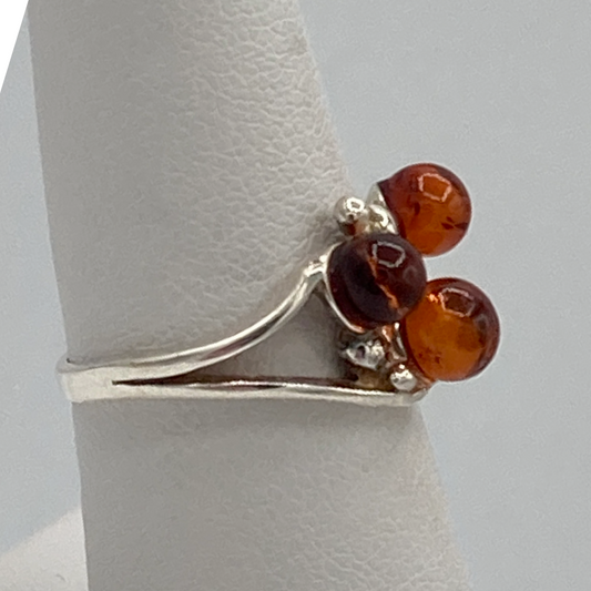Amber Berries Ring