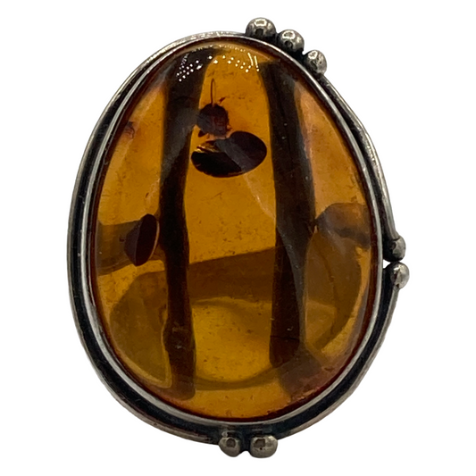 Amber Clarity Ring