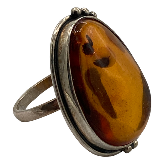 Amber Clarity Ring