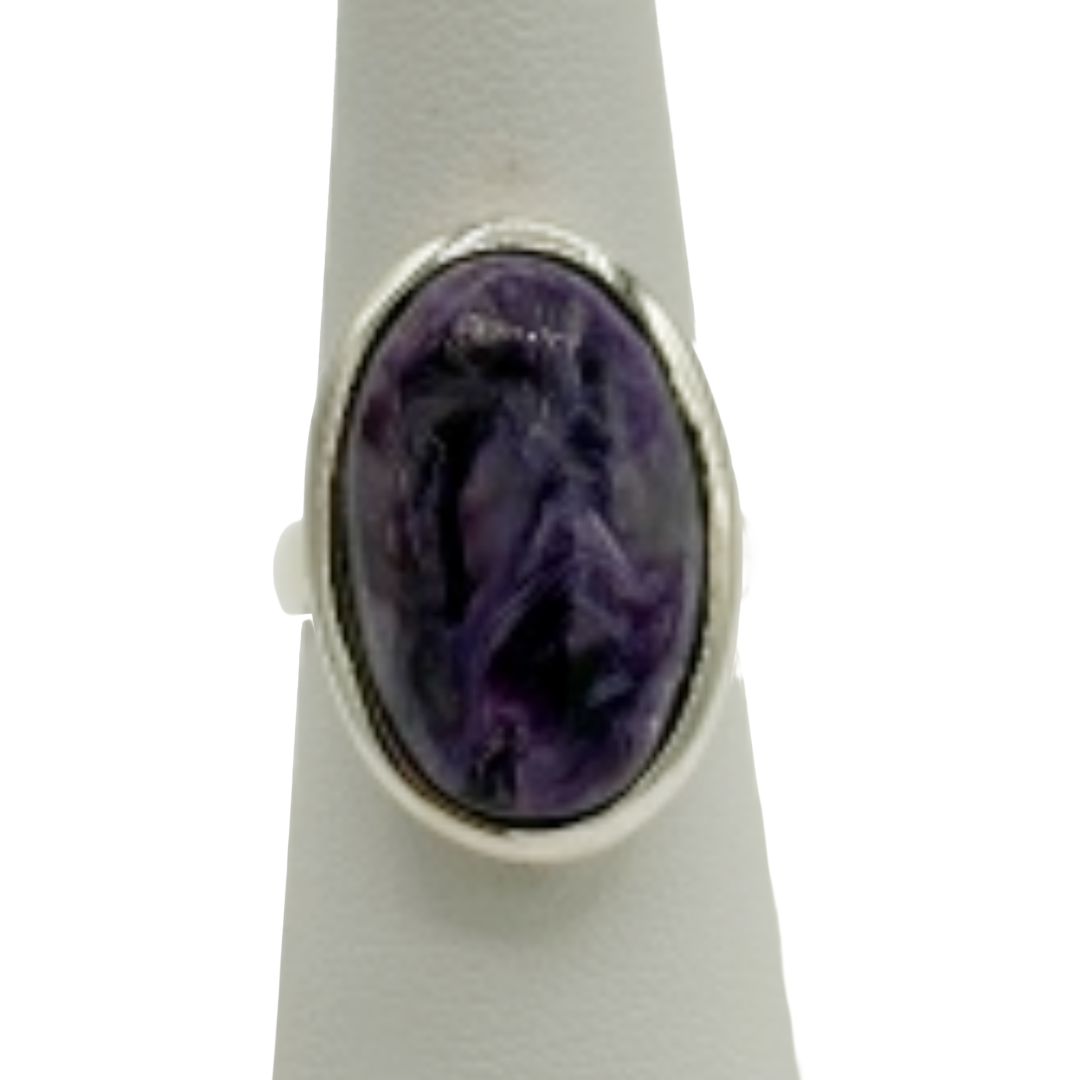 Charoite Reflections Ring