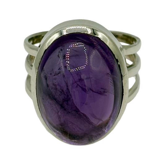 Amethyst Oracle Ring