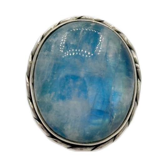 Moonstone Depths Ring