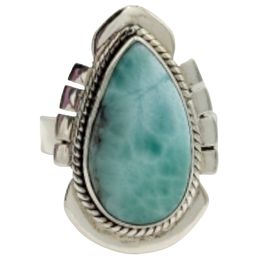 Larimar Spirit Ring